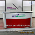 custom light weight reception counter design beauty salon furniture reception desk beauty salon reception table